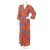 Autre Marque Robes Polyester Multicolore Orange  ref.250262