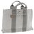 Hermès Einkaufstasche Grau Tweed  ref.250313