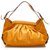 Fendi Orange Borsa Doctor Leather Shoulder Bag Arancione Pelle Vitello simile a un vitello  ref.250387