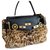 Bolsa Versace Medusa Mink Fur com Exotic Python Bronze Pele  ref.250645
