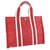 Hermès Handtasche Rot Leinwand  ref.250911