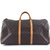 Louis Vuitton Keepall 60 Lona do monograma Marrom Couro  ref.251023