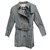 Burberry London trench coat 34 /36 Blue Cotton  ref.251073