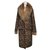 Parosh Coats, Outerwear Beige Wool Fur Polyamide  ref.251075