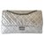 Chanel Handbags Silvery Leather  ref.251094