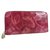 Louis Vuitton Portefeuille zippy Pink Patent leather  ref.251155