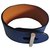 Hermès Hermes Leather Bracelet Blue  ref.251243