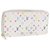 Louis Vuitton Zippy Wallet Cuir Blanc  ref.251248
