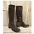 Botas Prada de ante marrón oscuro talla 38 - vista 2