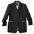 Emporio Armani '80veste blazer noire en laine  ref.251400