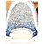 LOUIS Vuitton trainer Wolken Motiv cloud Sneaker neu Bianco Blu - vista 3