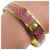 Coach Bracelet Pink Gold-plated  ref.251719