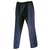 CHANEL Pantalon collection Fusée Nylon bleu nuit T38  ref.251763