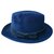 MAISON MICHEL Nuevo sombrero para hombre Joseph TM Azul Conejo  ref.251768