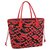 Louis Vuitton LV x UF neverfull Red Leather  ref.251792