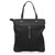 Burberry Black Canvas Tote Bag Leather Cloth Pony-style calfskin Cloth  ref.251824