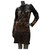 Vestido Skyline Chanel Paris-Moscou Sz 38 Multicor Lã  ref.251887