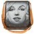 Borsa Louis Vuitton Salsa Musette molto originale in tela rivestita monogram e pelle personalizzata "Marilyn" di PatBo Marrone  ref.251932