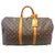 Louis Vuitton keepall 50 Monogram Brown Leather  ref.251944