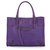 Papel Púrpura Balenciaga A4 Bolso de cuero Becerro  ref.252120