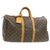 Louis Vuitton Keepall 45 Marrone Tela  ref.252340