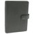 Louis Vuitton Agenda Cover Black Leather  ref.252364