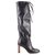 Gucci boots new Black Leather  ref.252439
