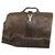 Yves Saint Laurent Chyc tote Dark brown Leather  ref.252569