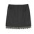 Chanel BLACK SILK SATIN LACE FR46  ref.252600