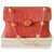 Chanel Handbags Coral Suede  ref.252611