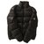 Moncler down jacket Dark brown Synthetic  ref.252620