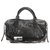 Bolso satchel de piel de cordero Twiggy de motocross negro Balenciaga Cuero  ref.252695