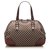 Céline Celine Brown Macadam Velour Handbag Dark brown Leather Velvet Pony-style calfskin Cloth  ref.252713