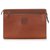 Burberry Brown Leather Clutch Bag Pony-style calfskin  ref.252714