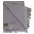 Loro Piana light purple 100% cashmere Unito blanket with a delicate fringe superfine  ref.252818