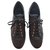 Chanel leather sneakers 42 Black  ref.252902