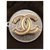 Broche Chanel Dourado Resina  ref.253020