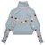 Chanel $4100 Runway Cashmere sweater Multiple colors Light blue  ref.253050