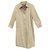 Burberry woman raincoat vintage t 42 Beige Cotton Polyester  ref.253088