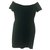 Robe fourreau noire Guess Polyester  ref.253199