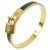 Hermès Pulseira Hermes Dourado Banhado a ouro  ref.253318