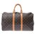 Louis Vuitton Keepall 45 Marrom Lona  ref.253363