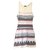 Chanel robe brodée à la main Cachemire Multicolore  ref.253557