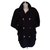 Autre Marque Navy blue lined-breasted jacket coat Dark blue Cotton  ref.253579