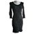 Chanel CC robe Viscose Noir  ref.253621