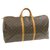Louis Vuitton Keepall 55 Brown Cloth  ref.253644