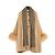 Revillon PIEL DE ALPAGA TWEED FR38/40 Caramelo