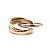 Love Cartier Tricolor 18k Trinity Ringgröße 56 - Ansicht 7