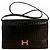 Lydie Hermès Borsa Hermes Annie in coccodrillo nero