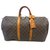 Louis Vuitton keepall 50 Monogram Brown Leather  ref.253874